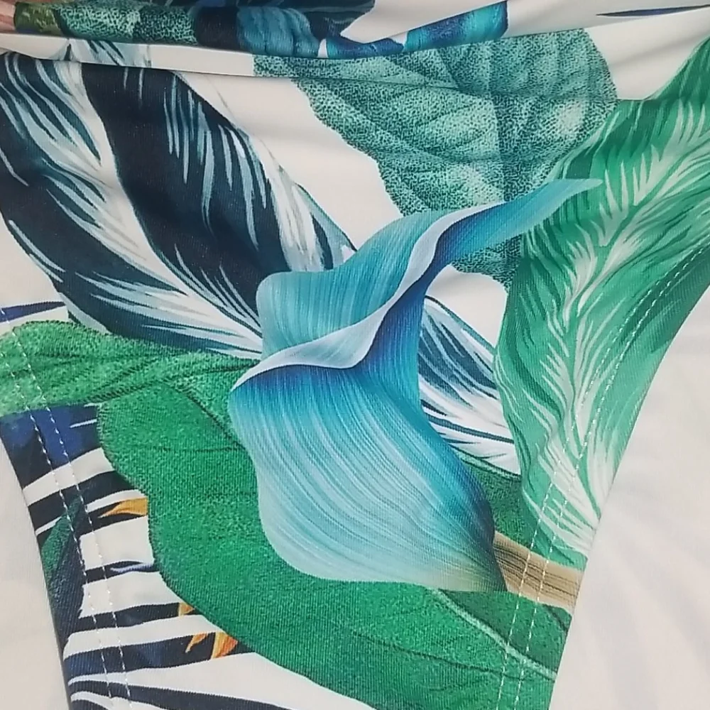 WAS $ 64 LA BLANCA In The Moment Banded Hipster Bikini Bott - Picture 9 of 16